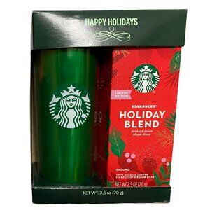 Starbucks Travel Mug & Coffee Gift Set